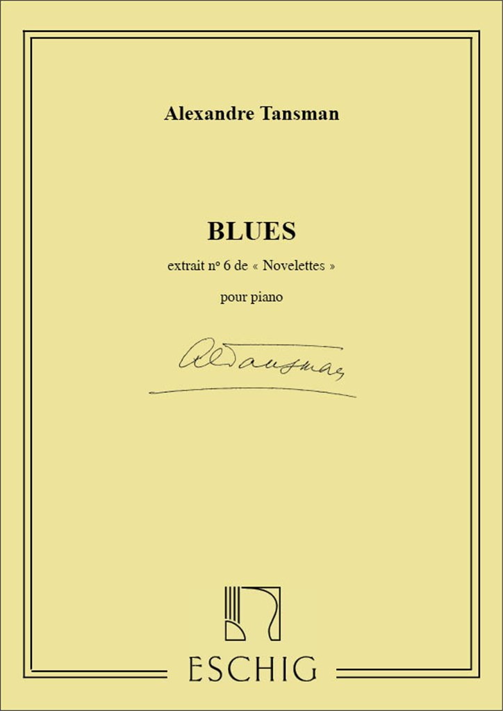 Novelette N 6 Blues Piano